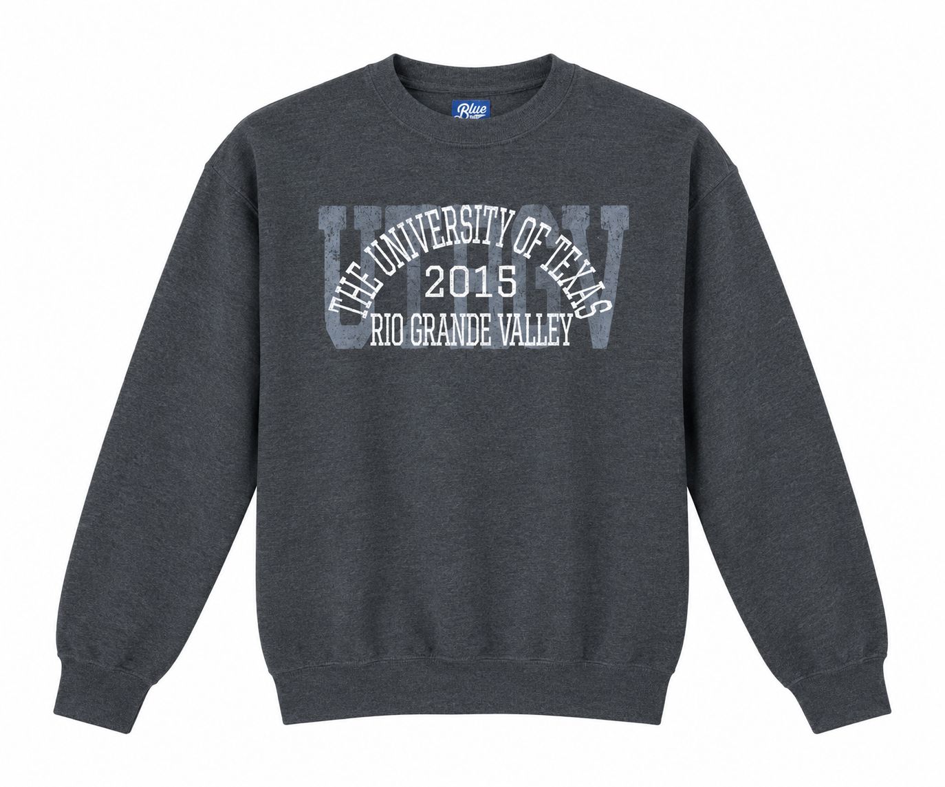 UT Rio Grande Valley 2015 Campbell Crewneck - Charcoal