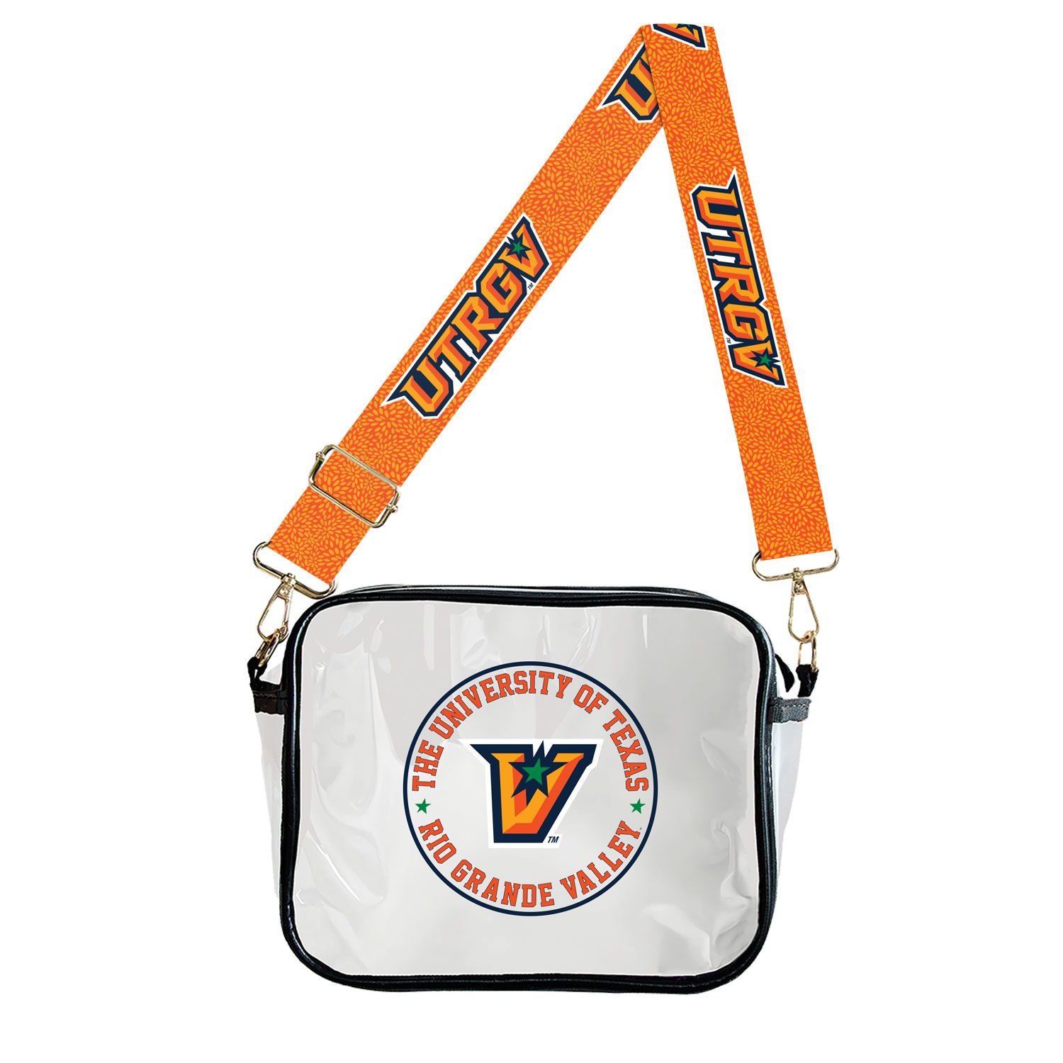 UTRGV Clear Stadium Bag w/ Strap