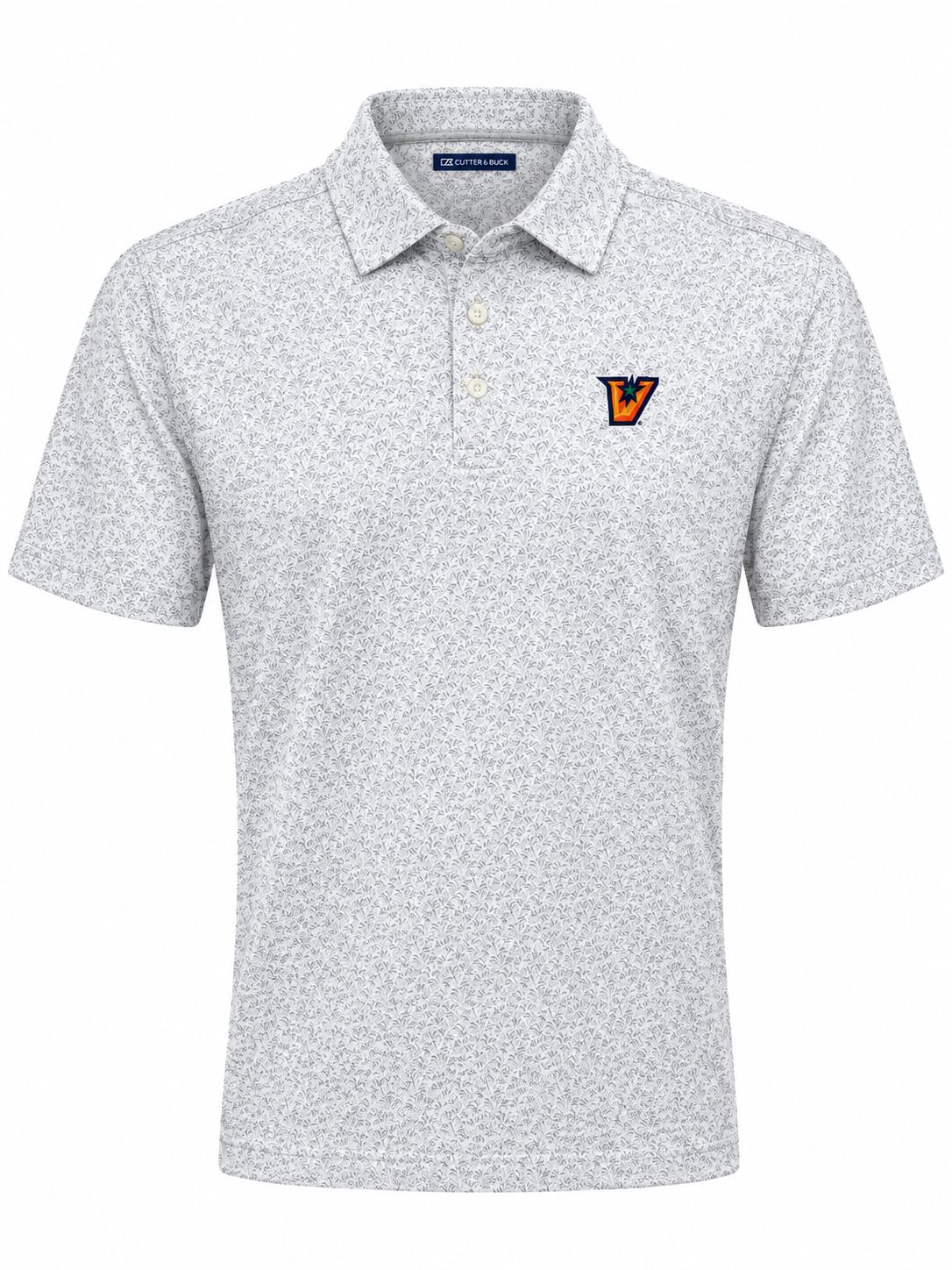 Cutter &amp; Buck Pike Fern Print Mens Polo