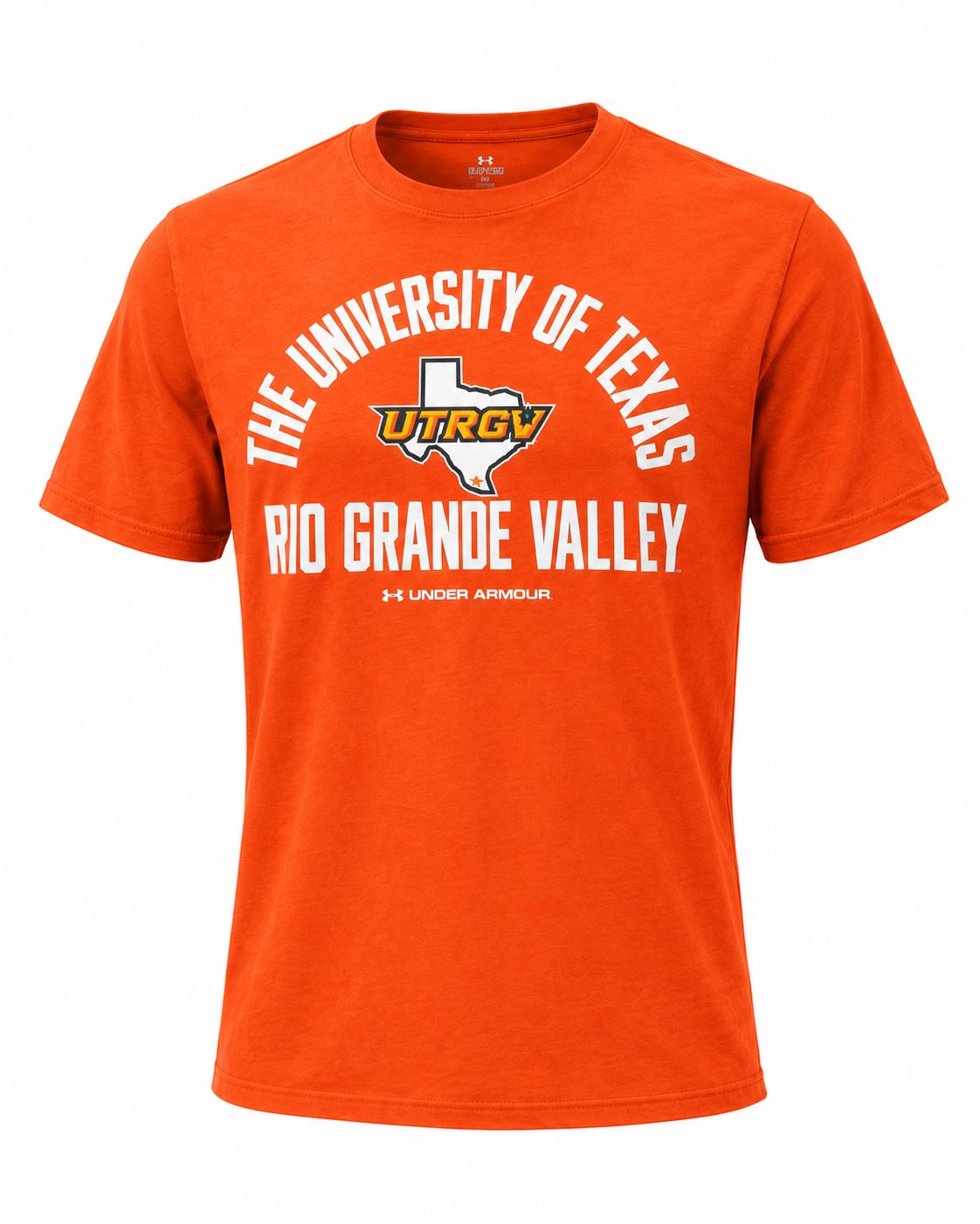 UTRGV Arch Under Armour Tech Stretch T-Shirt - Orange