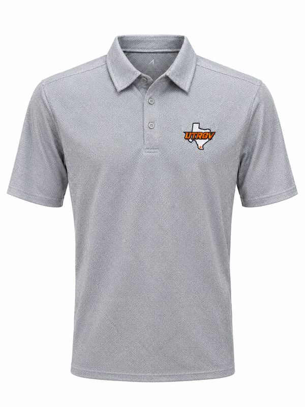 Antigua Men's Trickle Polo - Highrise/White
