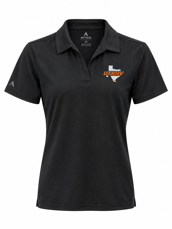 Antigua Women's Era Polo- Black