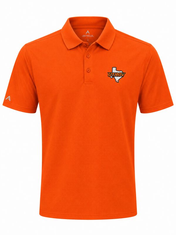 Antigua Men's Legacy Pique Polo- Mango