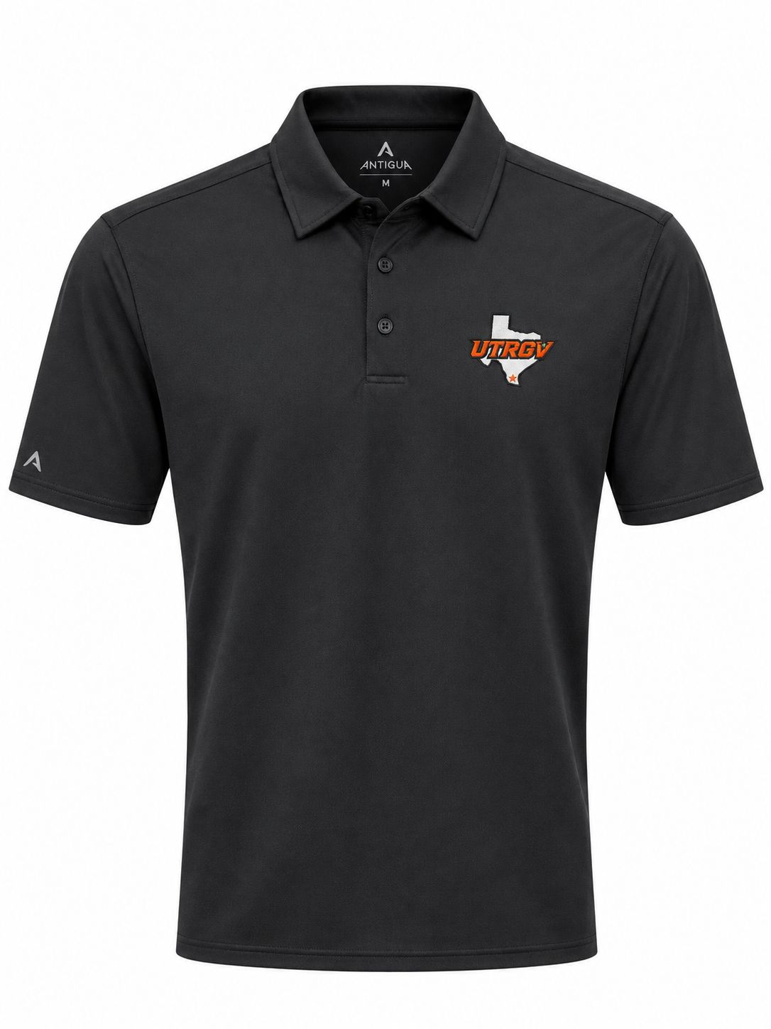 Antigua Men's Era Polo- Black