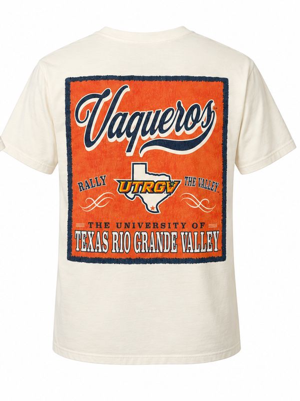 Vaqueros Rally the Valley T-Shirt - Ivory