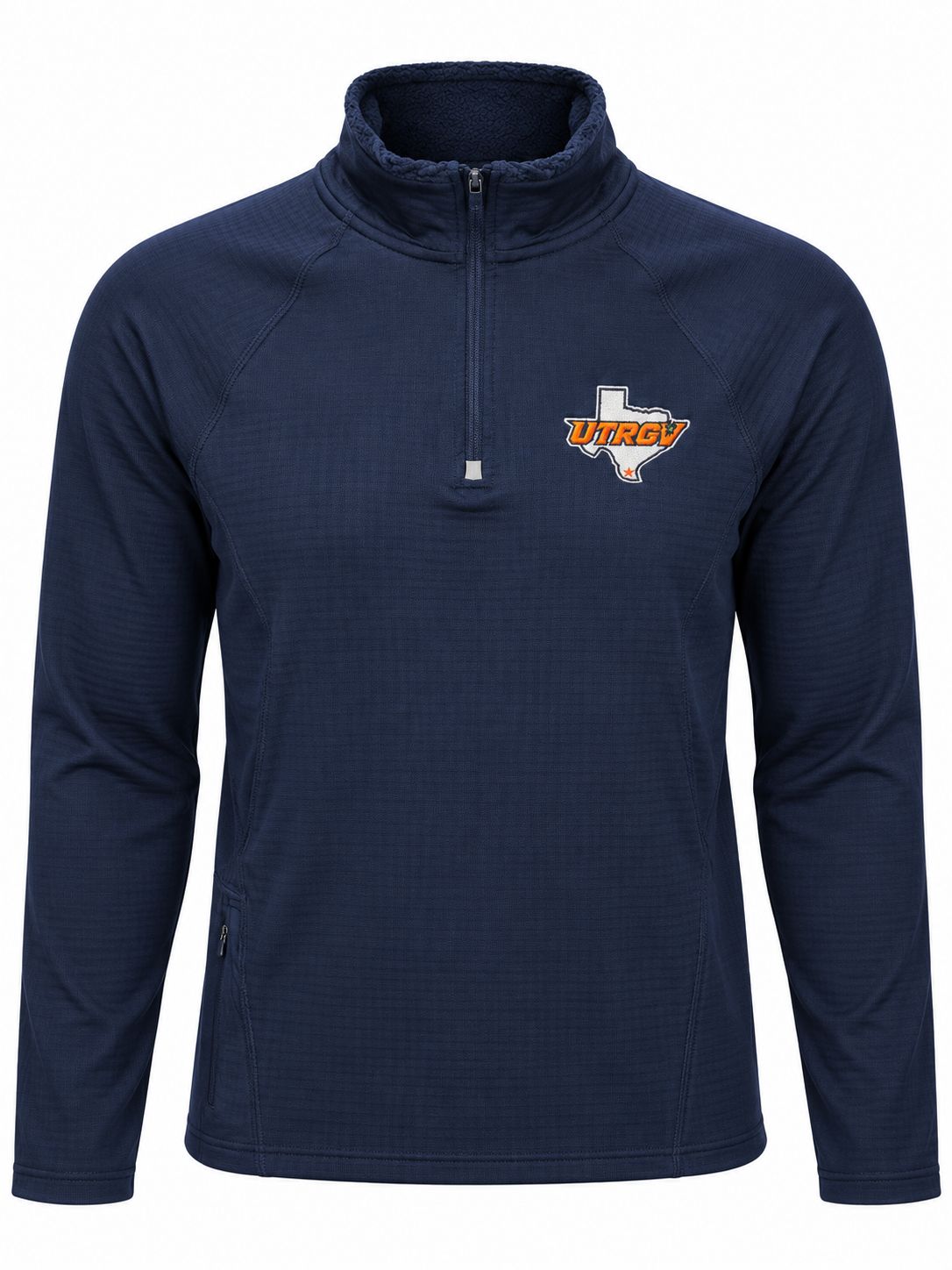 UTRGV/TX Lightweight 1/4 Zip Pullover - Navy