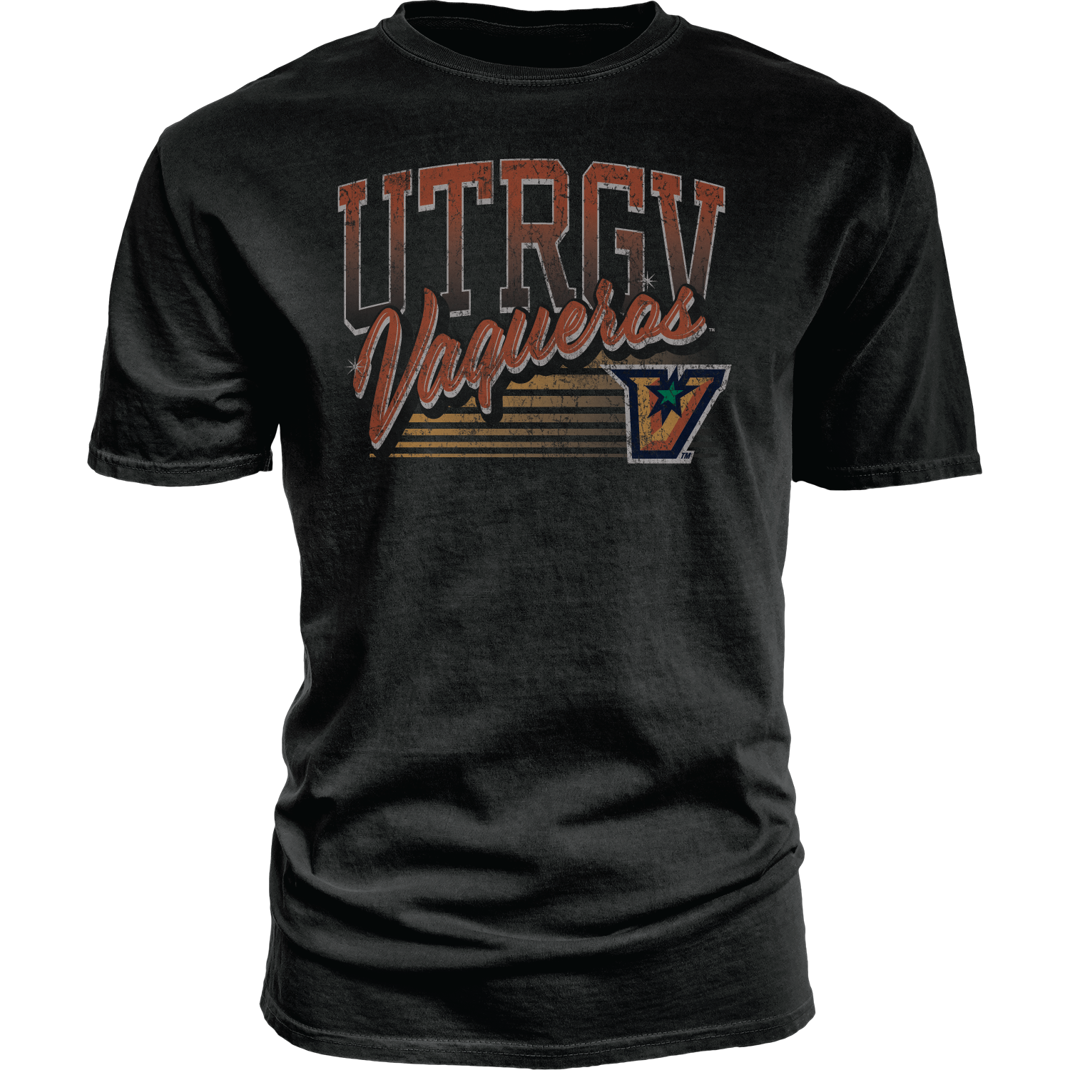 UTRGV Vaqueros Super Clean  T-Shirt - Black