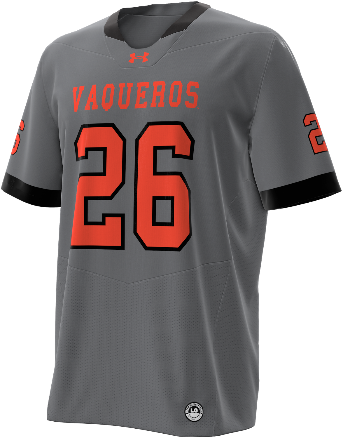 YOUTH Vaqueros Football Replica Jersey - Charcoal
