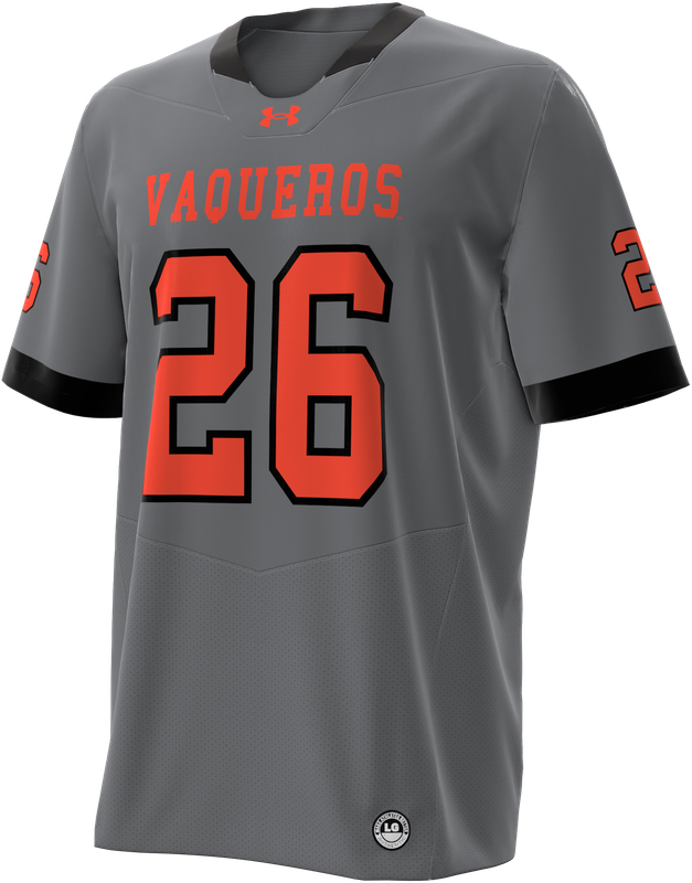 YOUTH Vaqueros Football Replica Jersey - Charcoal
