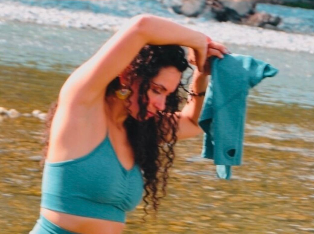 Emerald Green Racerback Sports Top