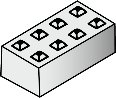 DingerBlock 120 x 60 x 60 cm