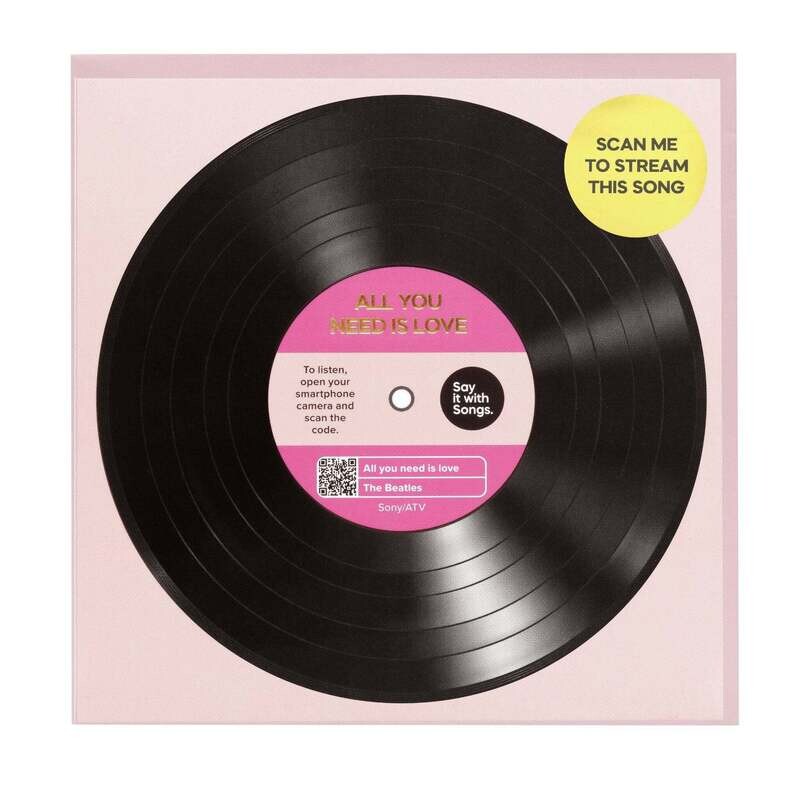 All You Need Is Love - Greeting Card