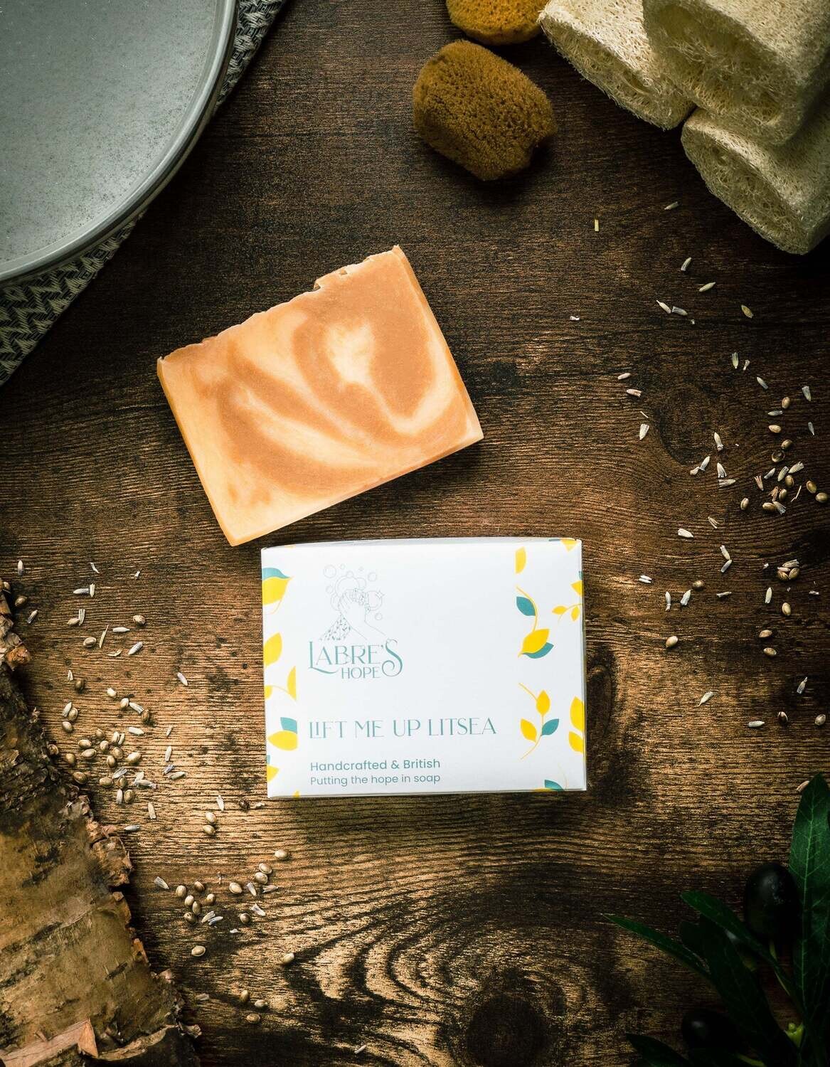 Handcrafted Soap - Lift Me Up Litsea Handcrafted Soap - Lift Me Up Litsea