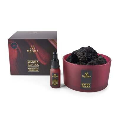 Magma London Volcanic Diffuser - Red Cashmere