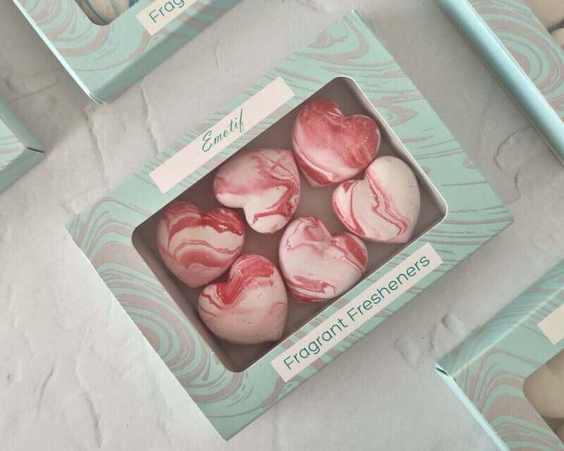 Emotif Fragrant Refreshers - Pink Hearts