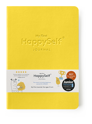 The HappySelf Journal - First Journal (ages 3-6) - Yellow