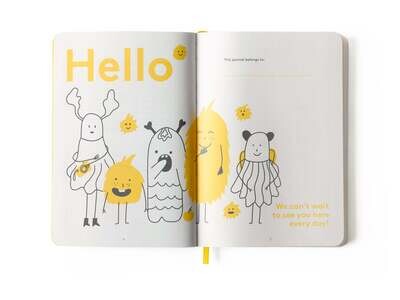 The HappySelf Journal - Junior (ages 6-12) - pink