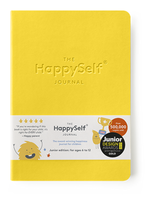 The HappySelf Journal - Junior (ages 6-12) - yellow