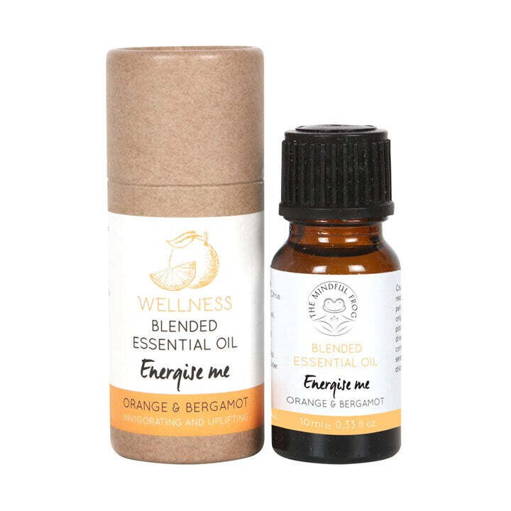 Wellness Blended Essential Oils 'Energise Me' Orange & Bergamot 10ml Wellness Blended Essential Oils 'Energise Me' Orange & Bergamot 10ml