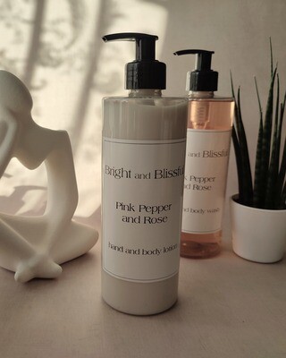 Pink Pepper and Rose H+B lotion - 500ml