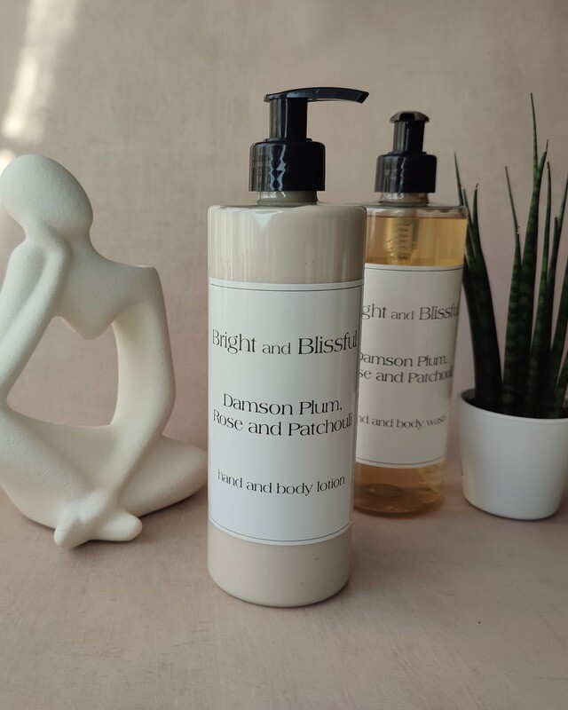 Damson Plum, Rose and Patchouli  H+B lotion - 500ml