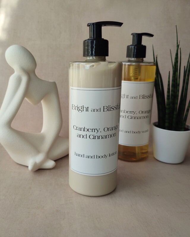 Cranberry, Orange and Cinnamon  H+B lotion - 500ml