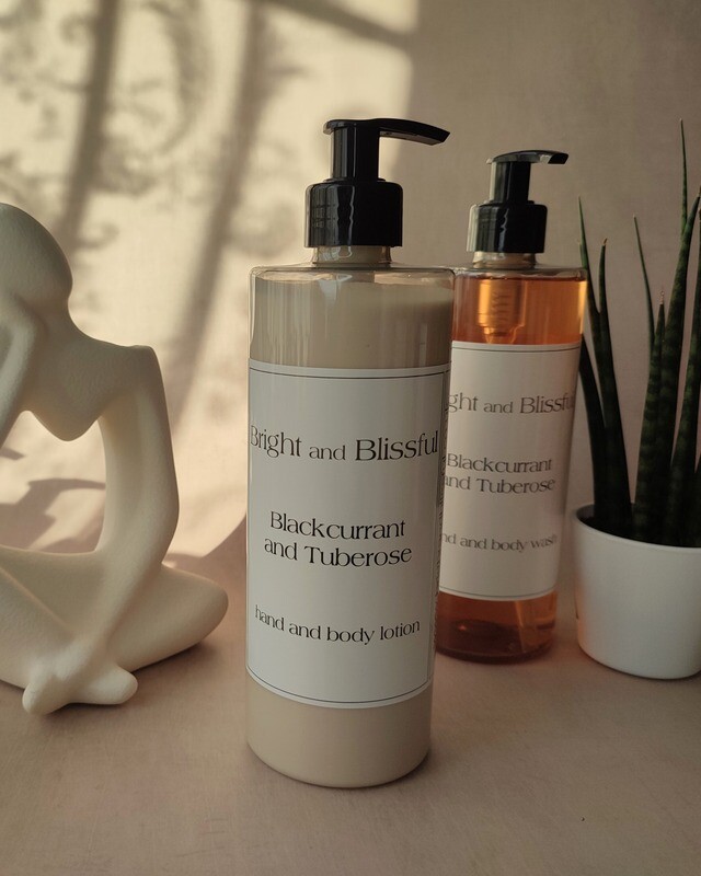 Blackcurrant and Tuberose  H+B lotion - 500ml