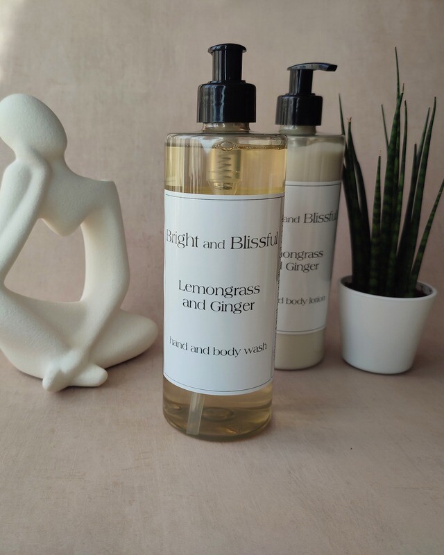 Lemongrass and Ginger  H+B wash - 500ml