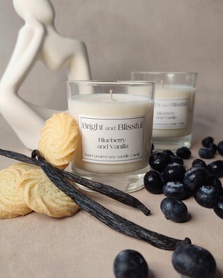 Blueberry and Vanilla candle - 20cl