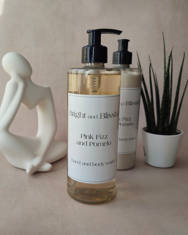 Pink Fizz and Pomelo  H+B wash - 500ml