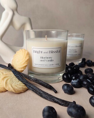 Blueberry and Vanilla candle - 30cl