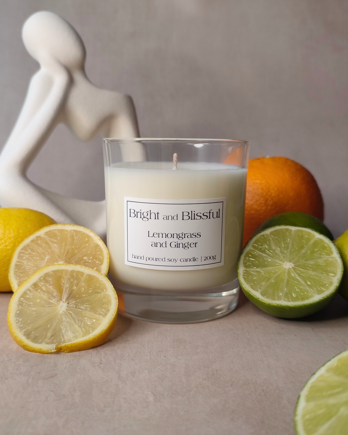 Lemongrass and Ginger candle - 30cl