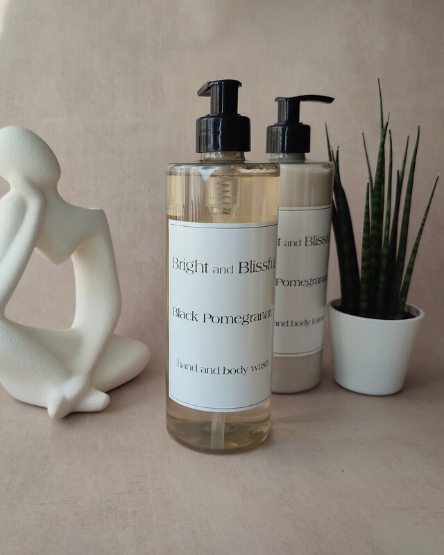 Black Pomegranate  H+B wash - 500ml