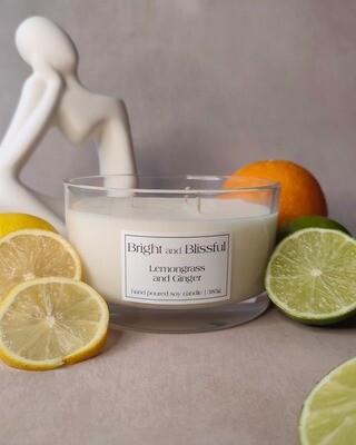 Lemongrass and Ginger candle - 50cl