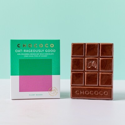 Chococo Oat-Rageously Good Milk Chocolate Bar