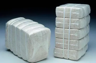 Fardo de 25Kg de trapo blanco Fardo de 25Kg de trapo blanco