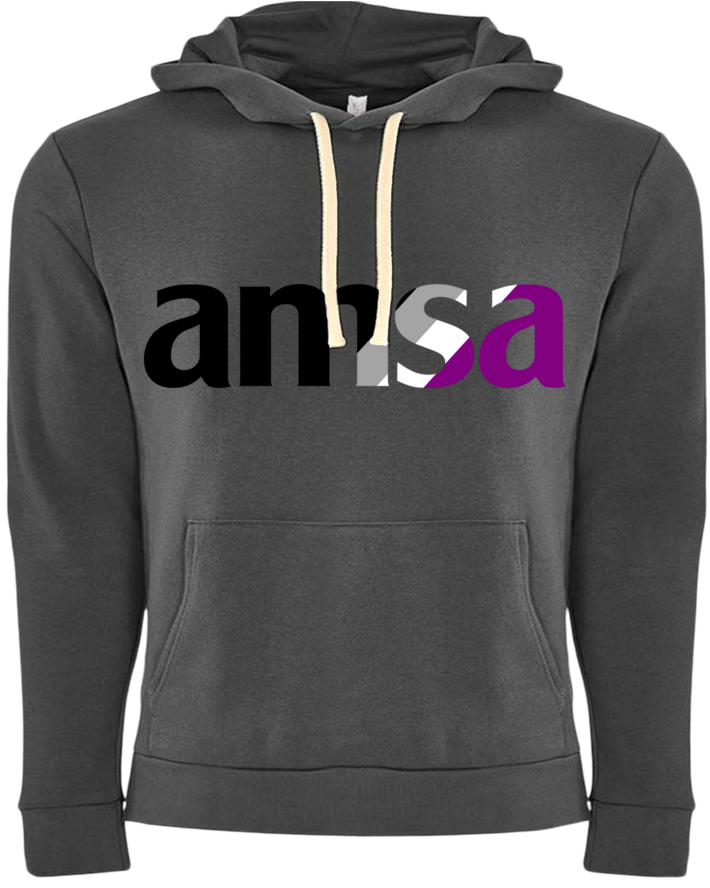 Asexual Flag AMSA Pride Hoodie