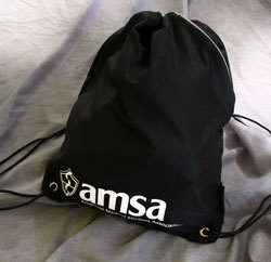 AMSA Logo Eco-Smart Cinch Bag