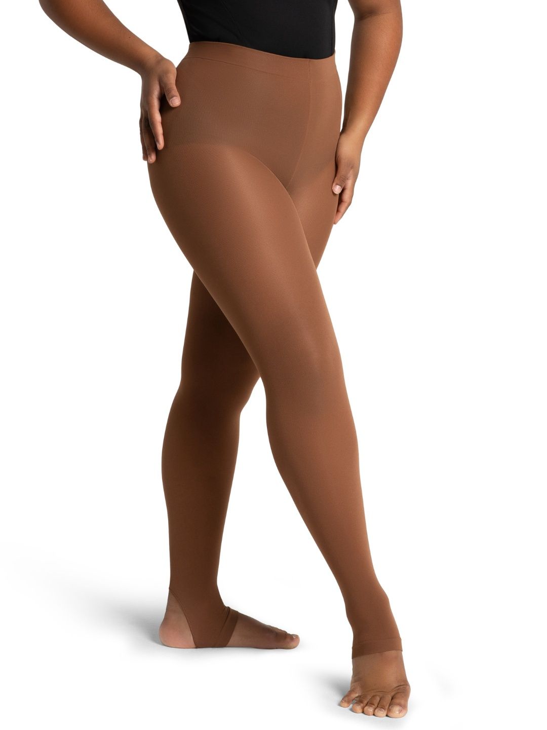 1961 Ultra Soft Stirrup Tights, Color: MPL, Size: L/XL