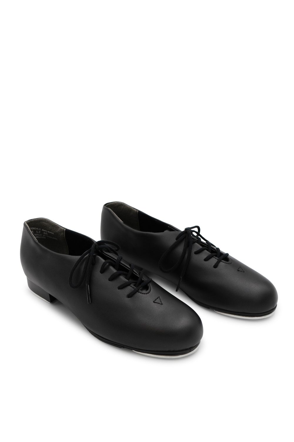 443C Tic Tap Toe (Sizes Child 10-2), Color: BLK, Size: 12 M