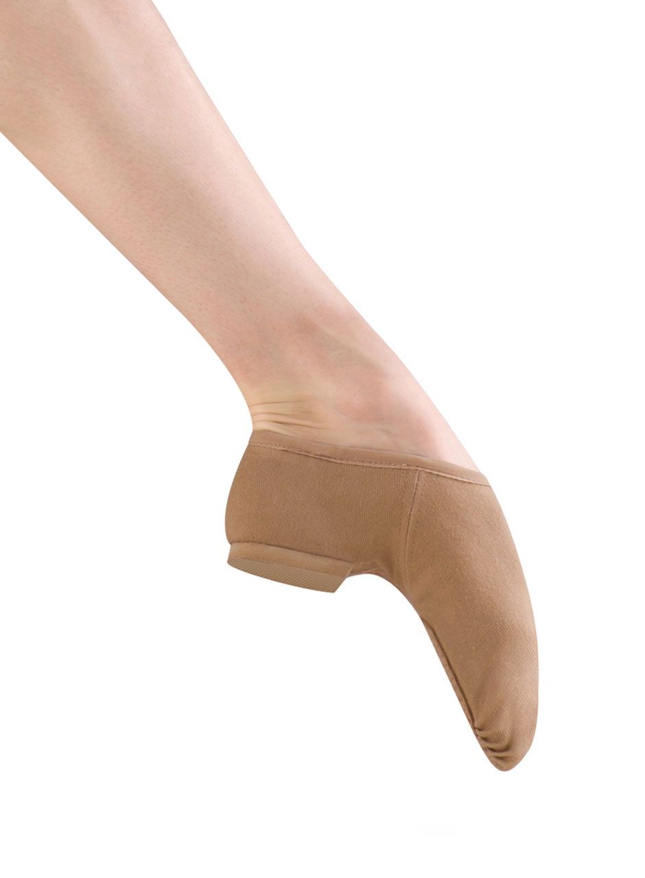 S0473L Adult Phantom Canvas Jazz Shoe, Color: Tan, Size: 10.5 M