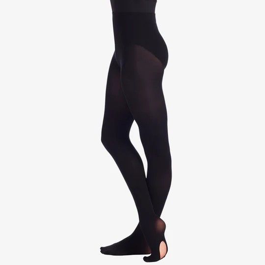 TS82 Adult Convertible Tights, Color: BLK, Size: S/M