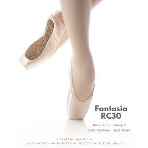 RC30 Fantasia Pointe Shoe