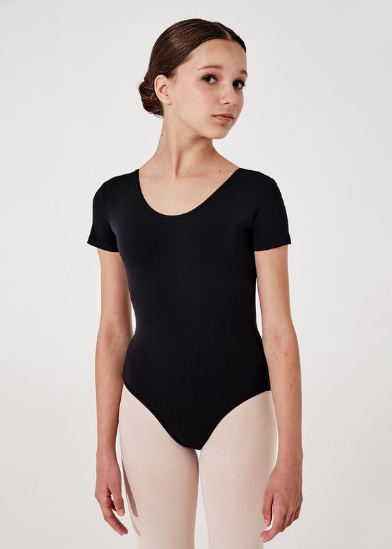 DPD04MPN Little Altunay Cap Sleeve Leotard