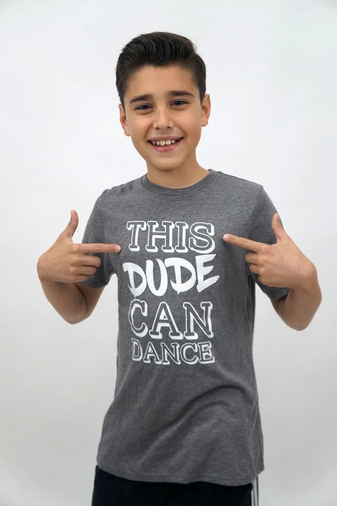 TDCD130 This Dude Tee, Color: Gray, Size: YL