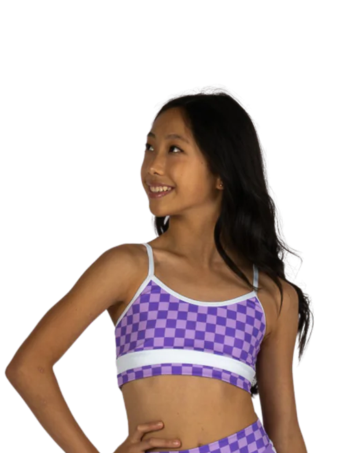 Check Me Out Top, Color: Grape Soda, Size: 4-6