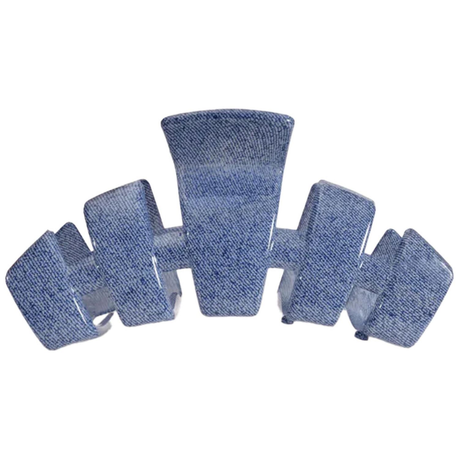 Teleties Hair Clip - Medium, Color: Denim, Size: Medium