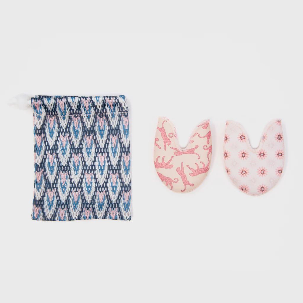 Flips Toe Pads, Color: Leopard, Size: M/L