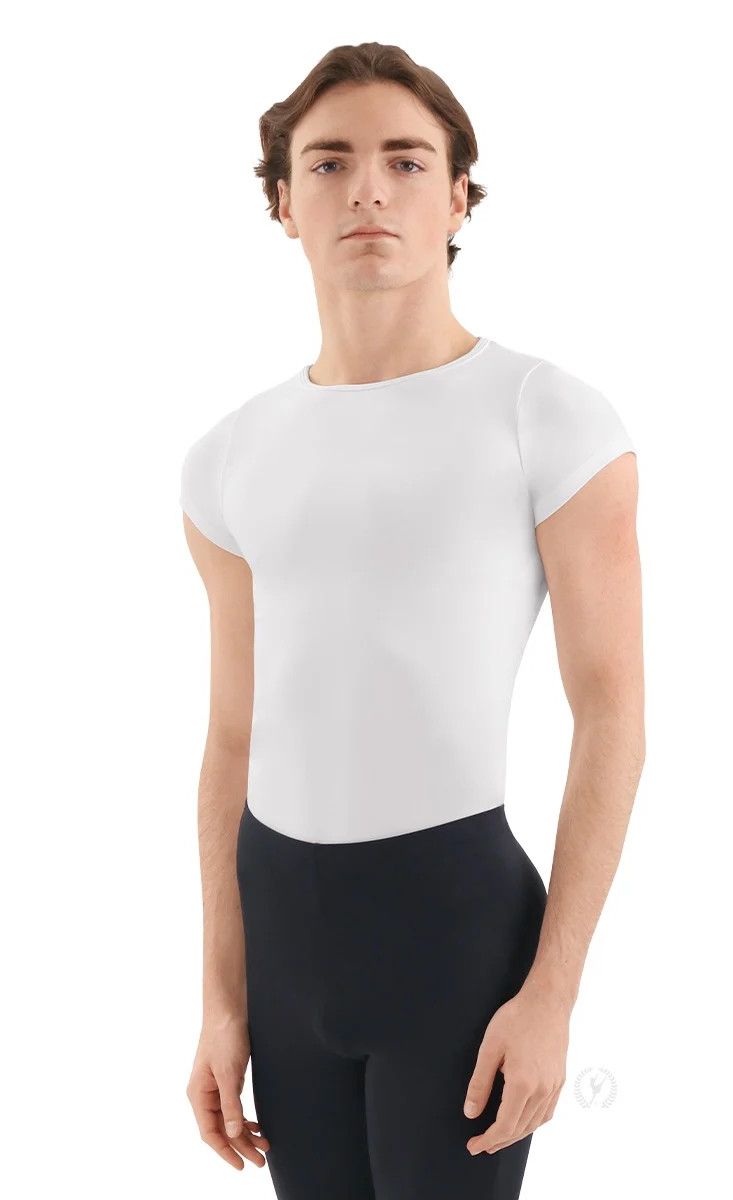 44100 Microfiber Crew Neck Tee, Color: WHT, Size: L