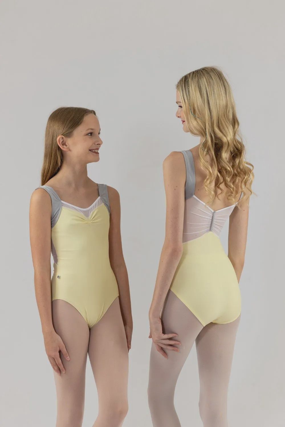 2108 Chrissy in Motley Tank Leotard